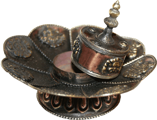 Tibet incense burner. Handmade with copper. At Tibet Spirit Store